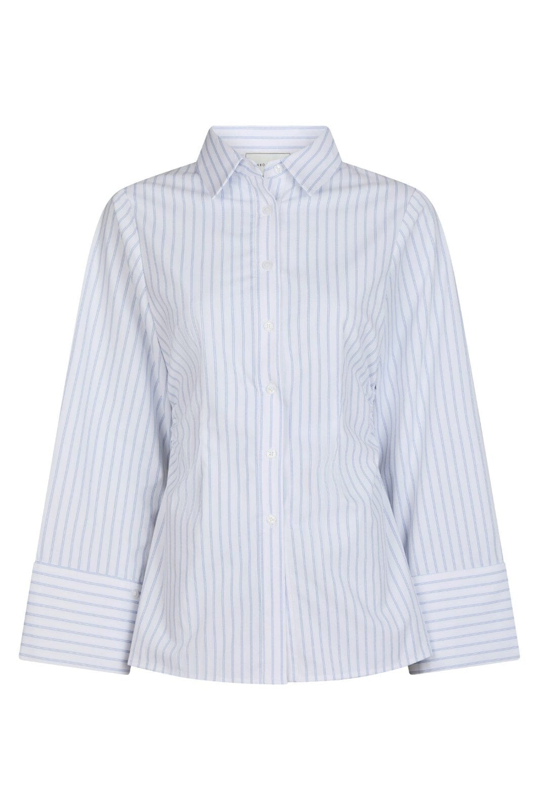 Neo Noir - Caroli Slim Stripe Shirt 166220 - 120 - White