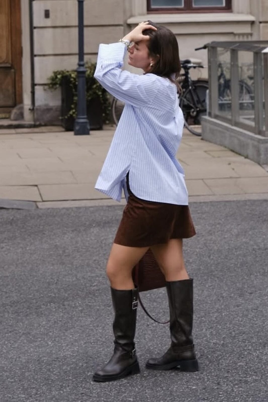 Neo Noir - Dita Mini Stripe Shirt 162706 - Light Blue Skjorter