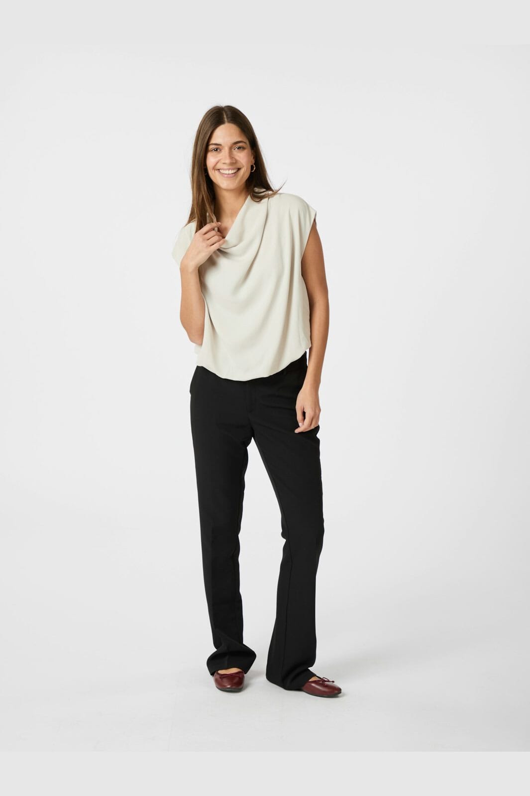 Neo Noir - Ellis Blouse 164479 - 124 - Ivory