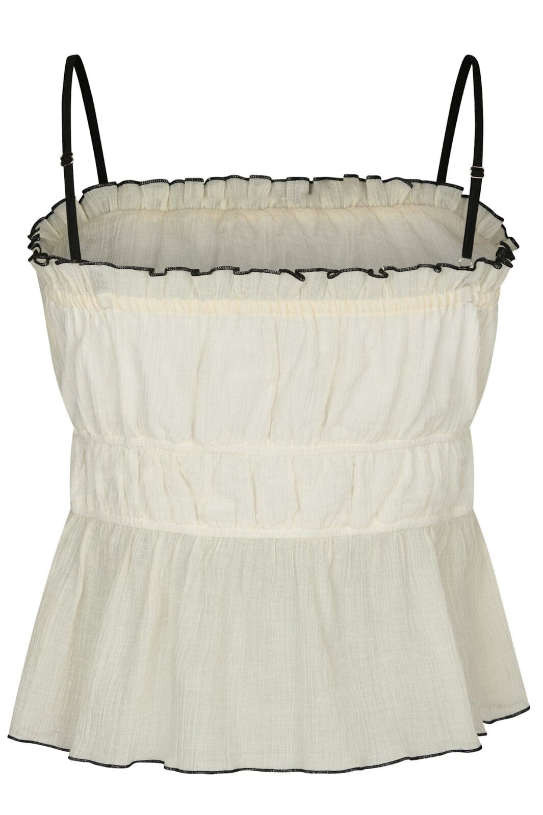 Neo Noir - Emberly Crepe Top 165824 - 122 - Creme