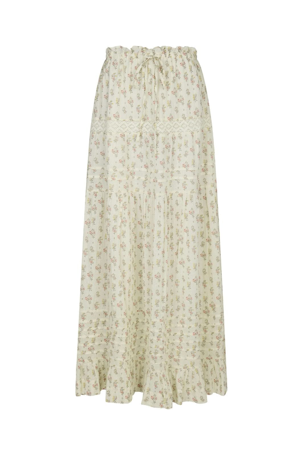 Neo Noir - Fippo Fine Print Skirt 165347 - 122 - Creme