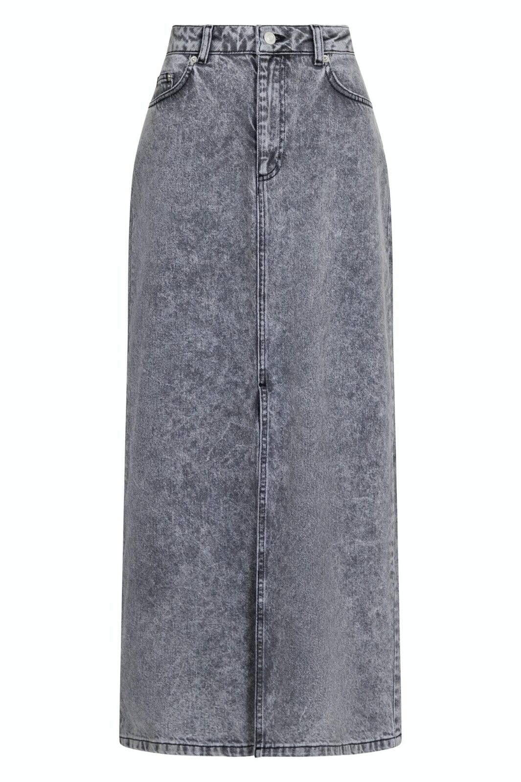 Neo Noir - Frankie D Skirt - Grey Nederdele