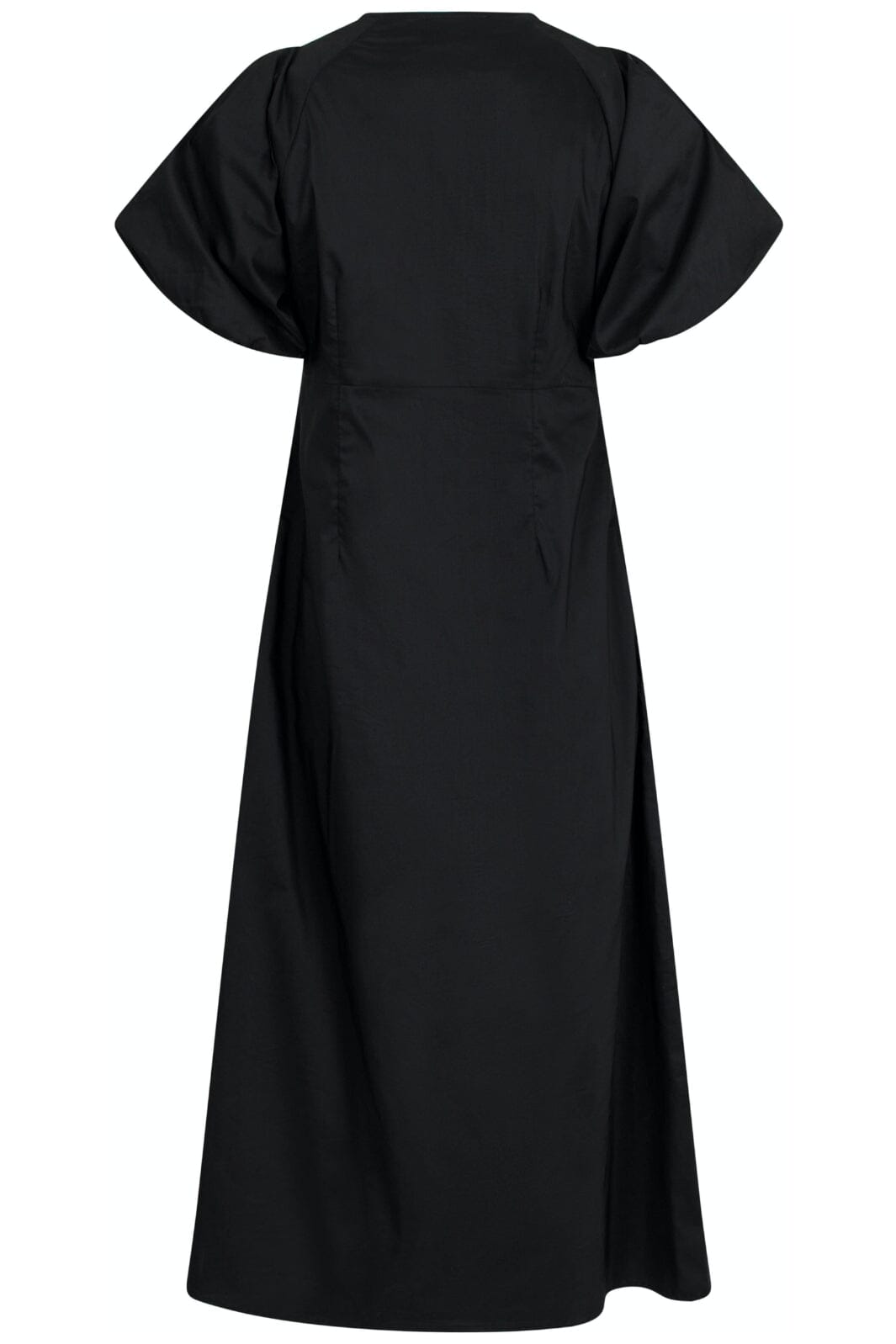 Neo Noir - Illana Poplin Dress - Black Kjoler