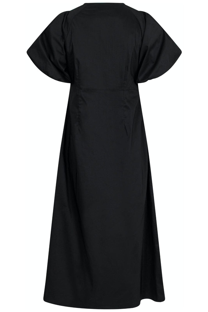 Neo Noir - Illana Poplin Dress - Black Kjoler
