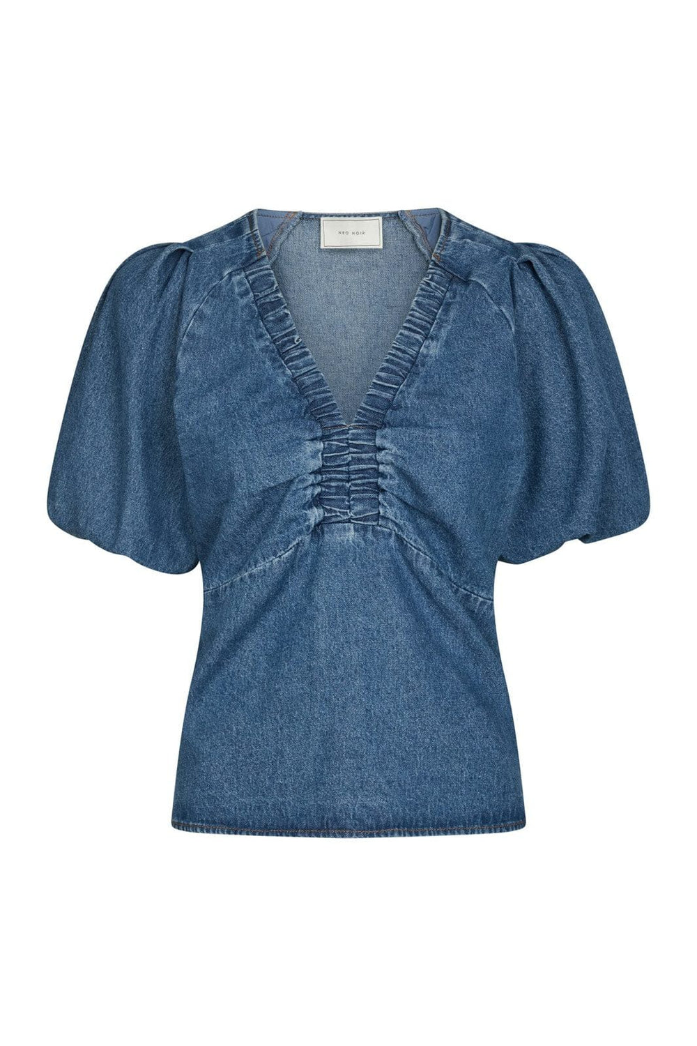 Neo Noir - Irina Denim Blouse 166512 - 140 - Blue