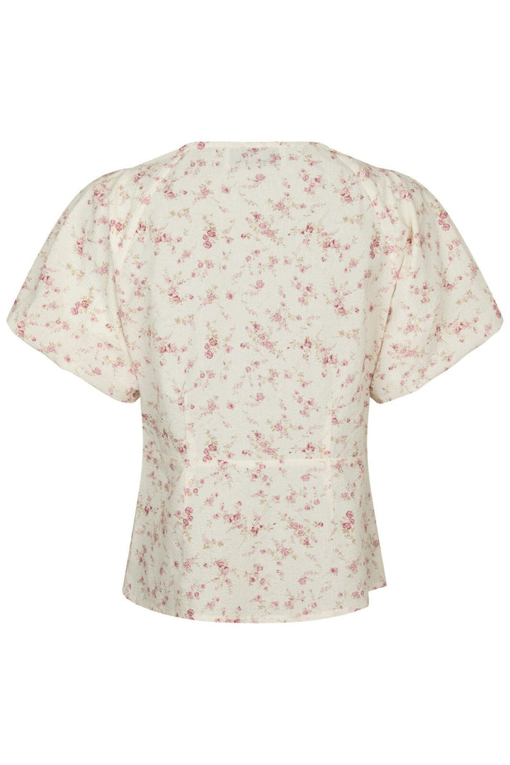 Neo Noir - Irina Print Blouse 165967 - 630 - Dusty Rose