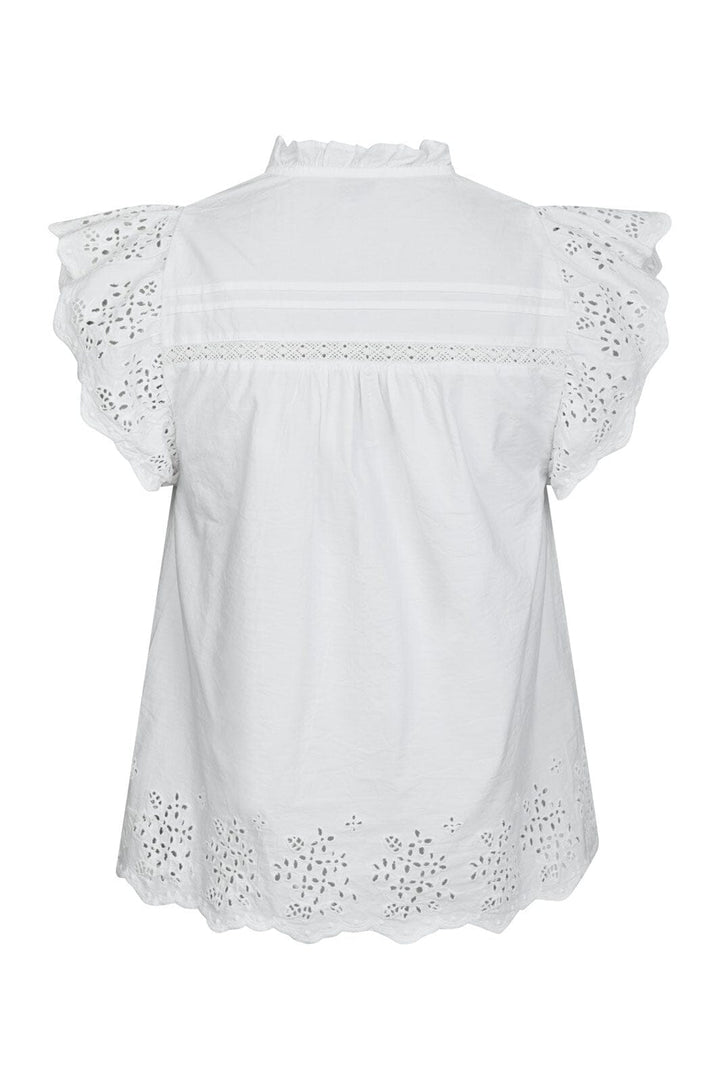 Neo Noir - Kyoti Embroidery Top 165109 - 120 - White