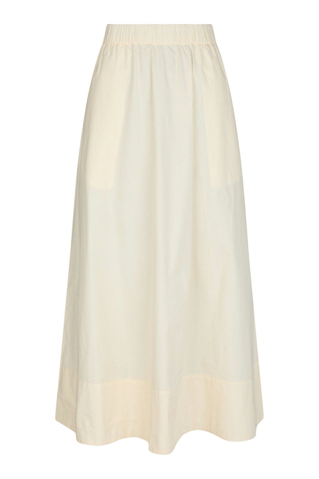 Neo Noir - Link C Poplin Skirt - Light Yellow