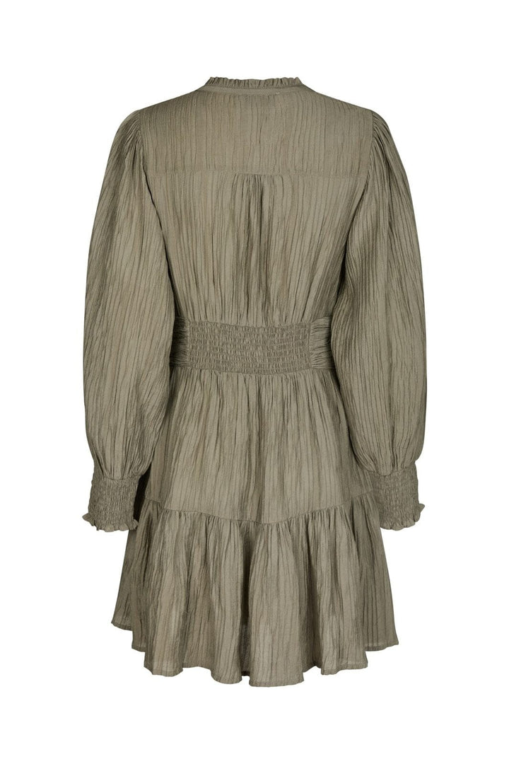 Neo Noir - Malti Crepe Dress 166037 - 627 - Smoke Green