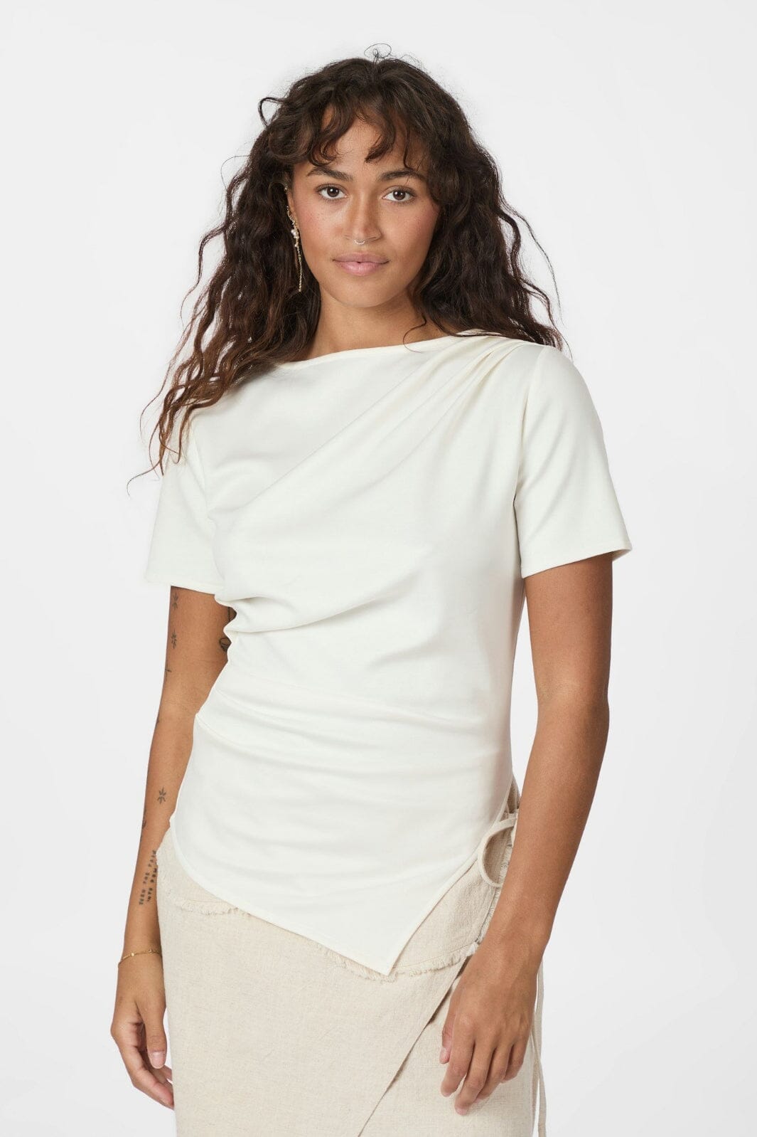 Neo Noir - Rasmine Soft Blouse 165739 - 121 - Off White