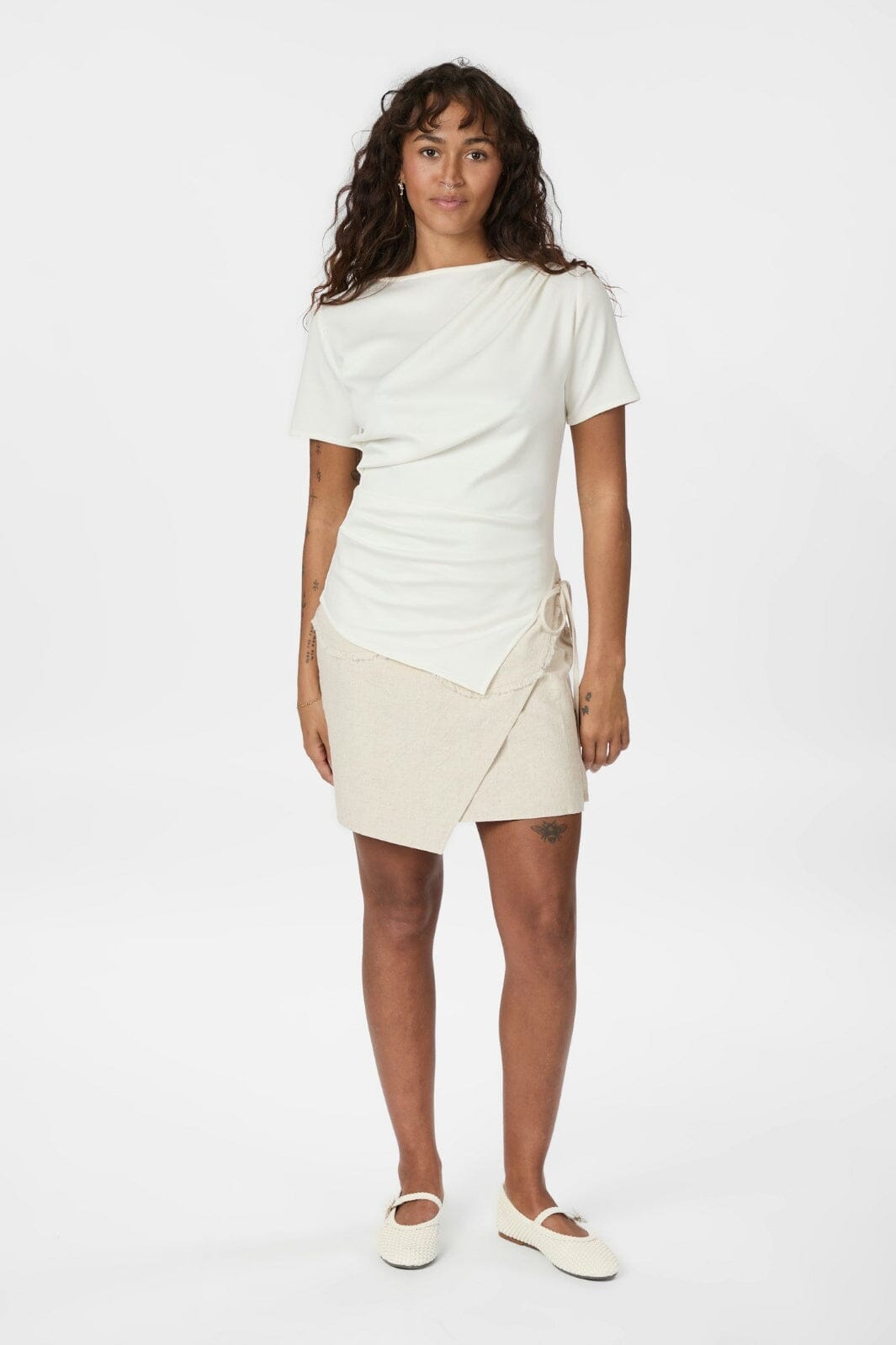 Neo Noir - Rasmine Soft Blouse 165739 - 121 - Off White