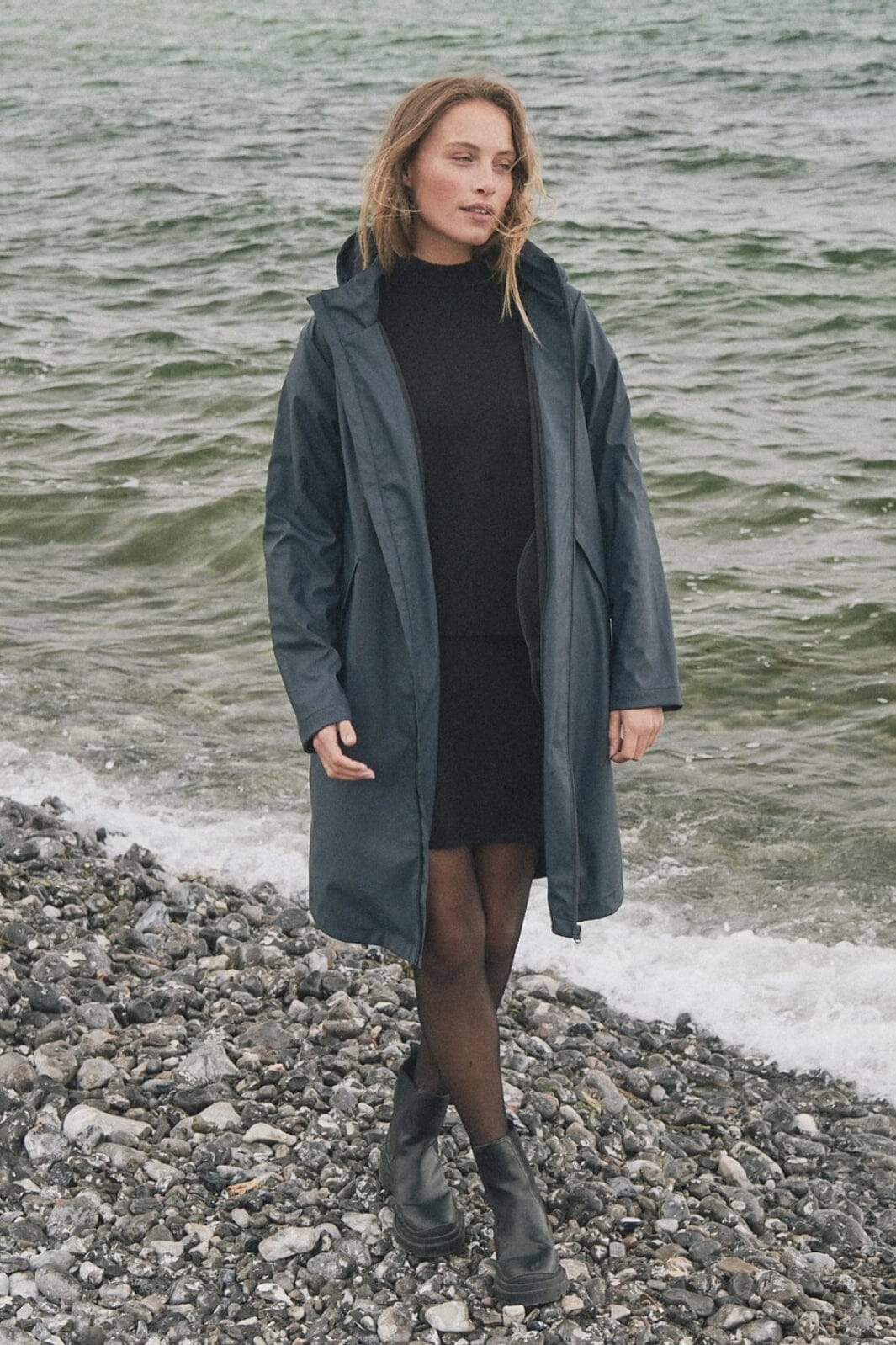 Neo Noir - Rocco C Jacket - Navy Jakker