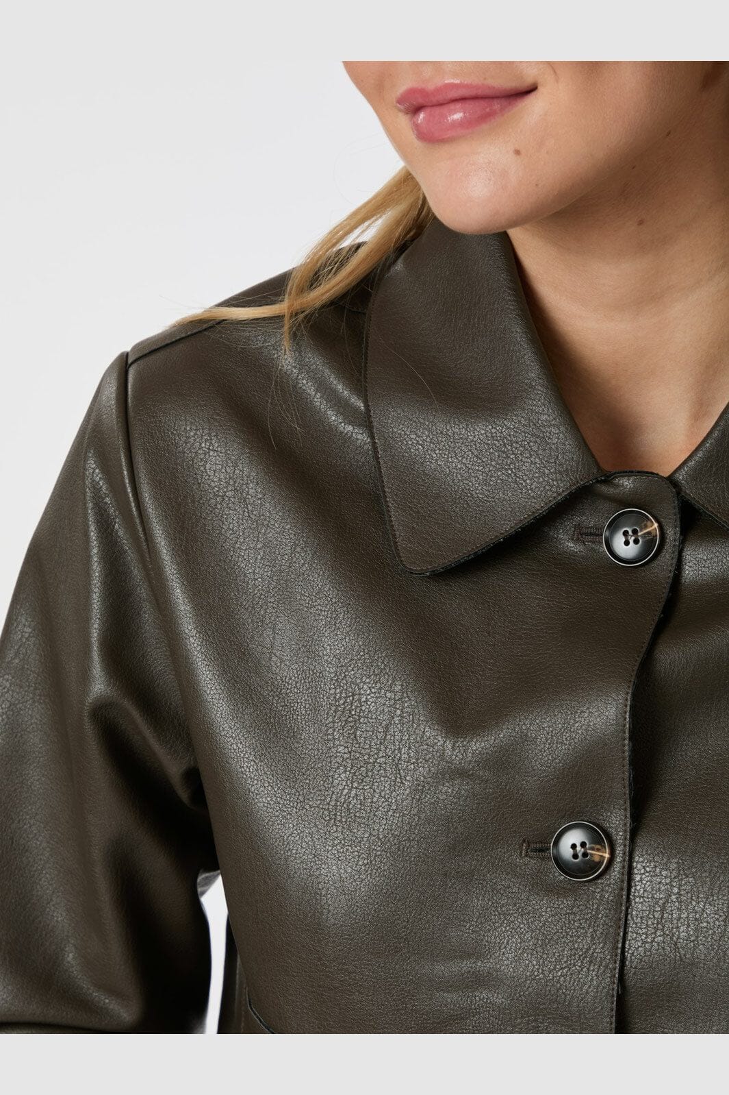 Neo Noir - Romana Faux Pu Jacket 164349 - 210 - Brown