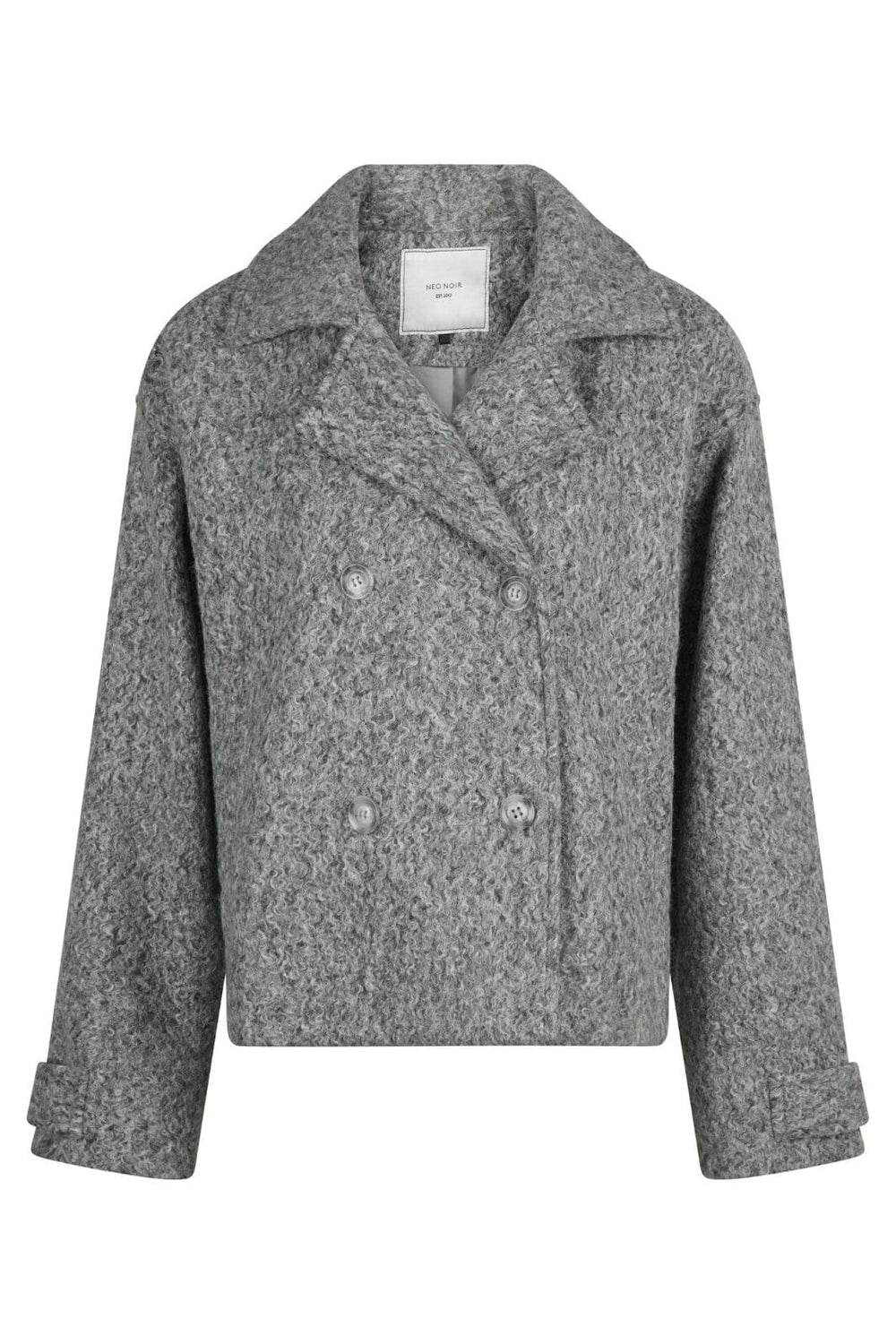 Neo Noir - Sandra Soft Jacket - Grey Melange Jakker