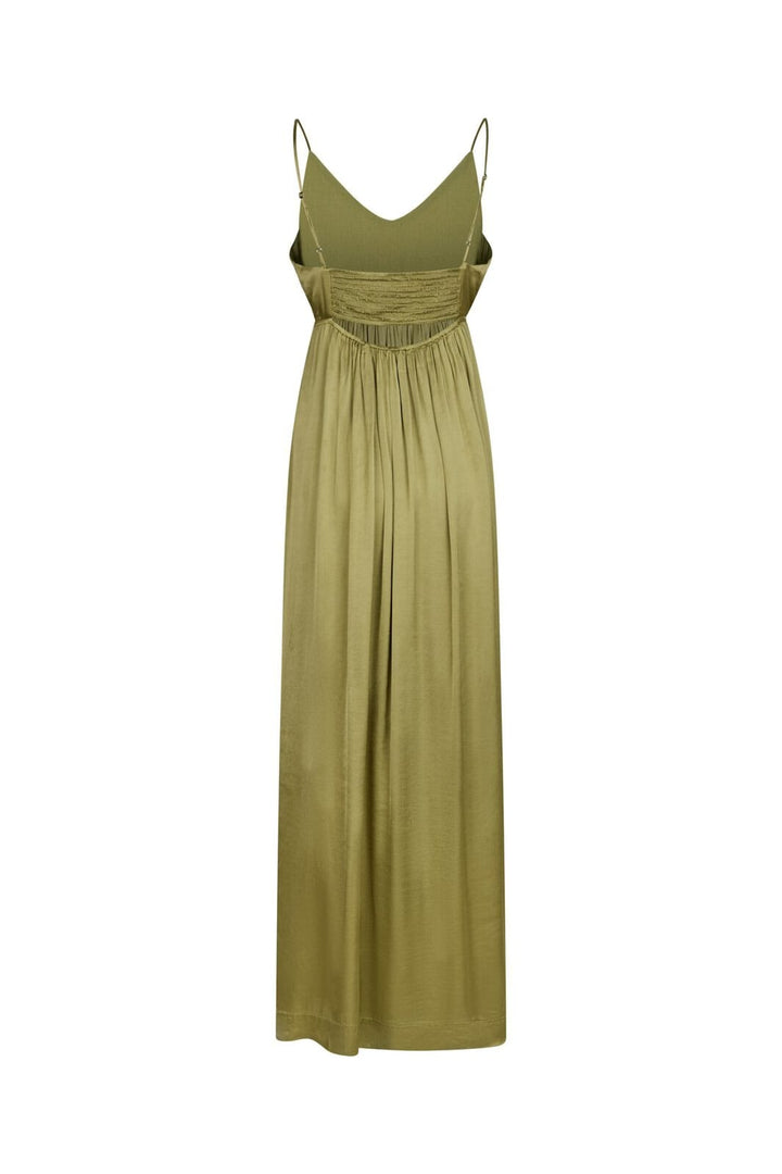 Neo Noir - Savani Long Soft Dress 166383 - 340 - Sage Green