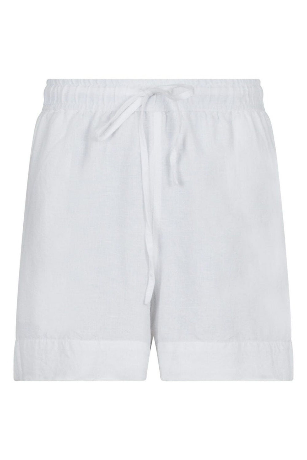 Neo Noir - Shea Linen Shorts - White Shorts