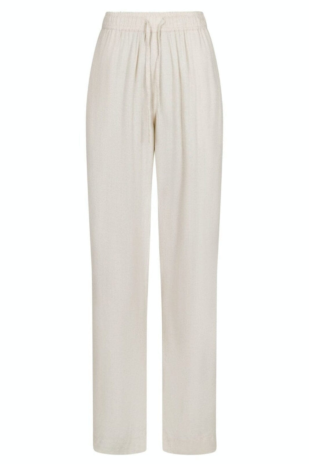 Neo Noir - Sonar Drapy Linen Pants - Natural Bukser
