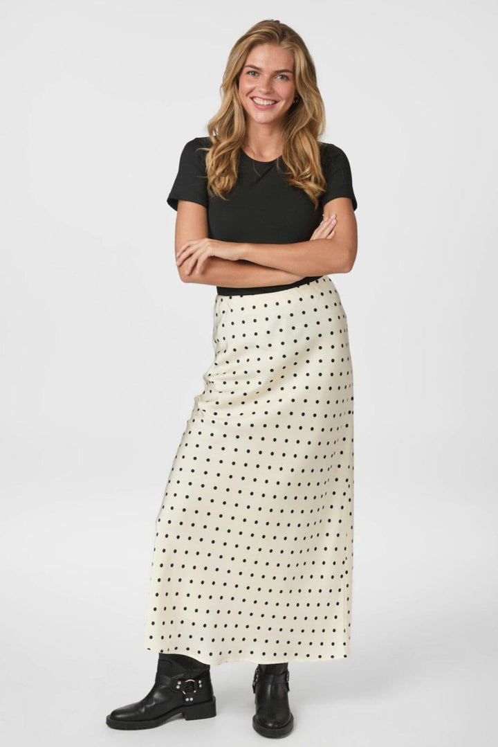Neo Noir - Viso Dot Skirt 166433 - 122 - Creme