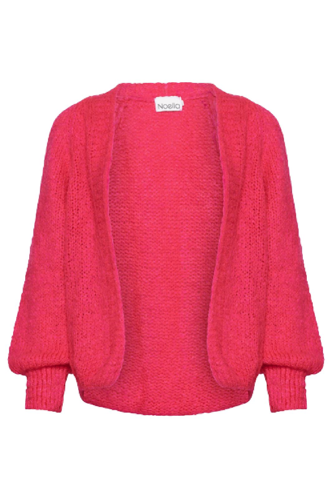 Noella - Fora Knit Cardigan - Poppy Pink Cardigans