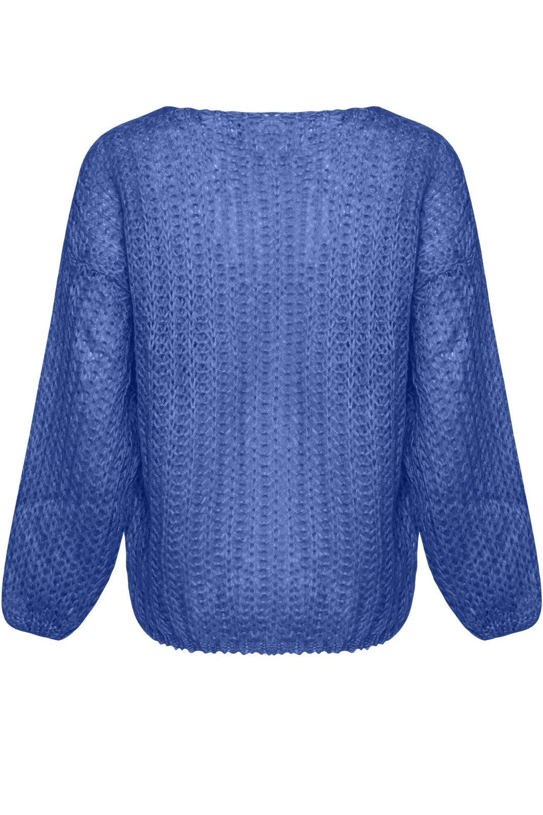 Noella - Joseph Knit Sweater - 535 Royal Blue Strikbluser
