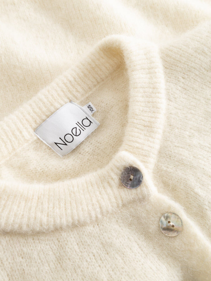 Noella - Kae Knit Cardigan - 1206 Oyster Cardigans