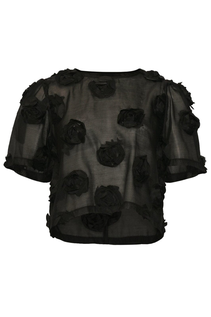 Noella - Kerrin Blouse - 004 Black Toppe