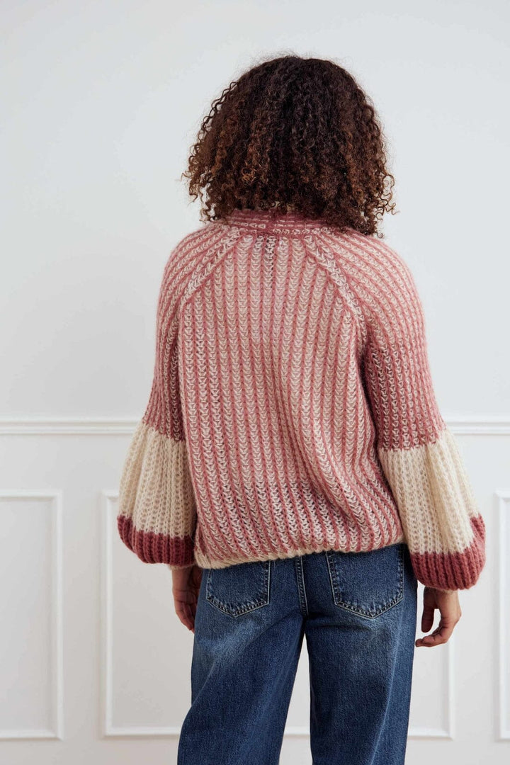 Noella - Liana Knit Cardigan 12261037 - 1386 - Rose Cream