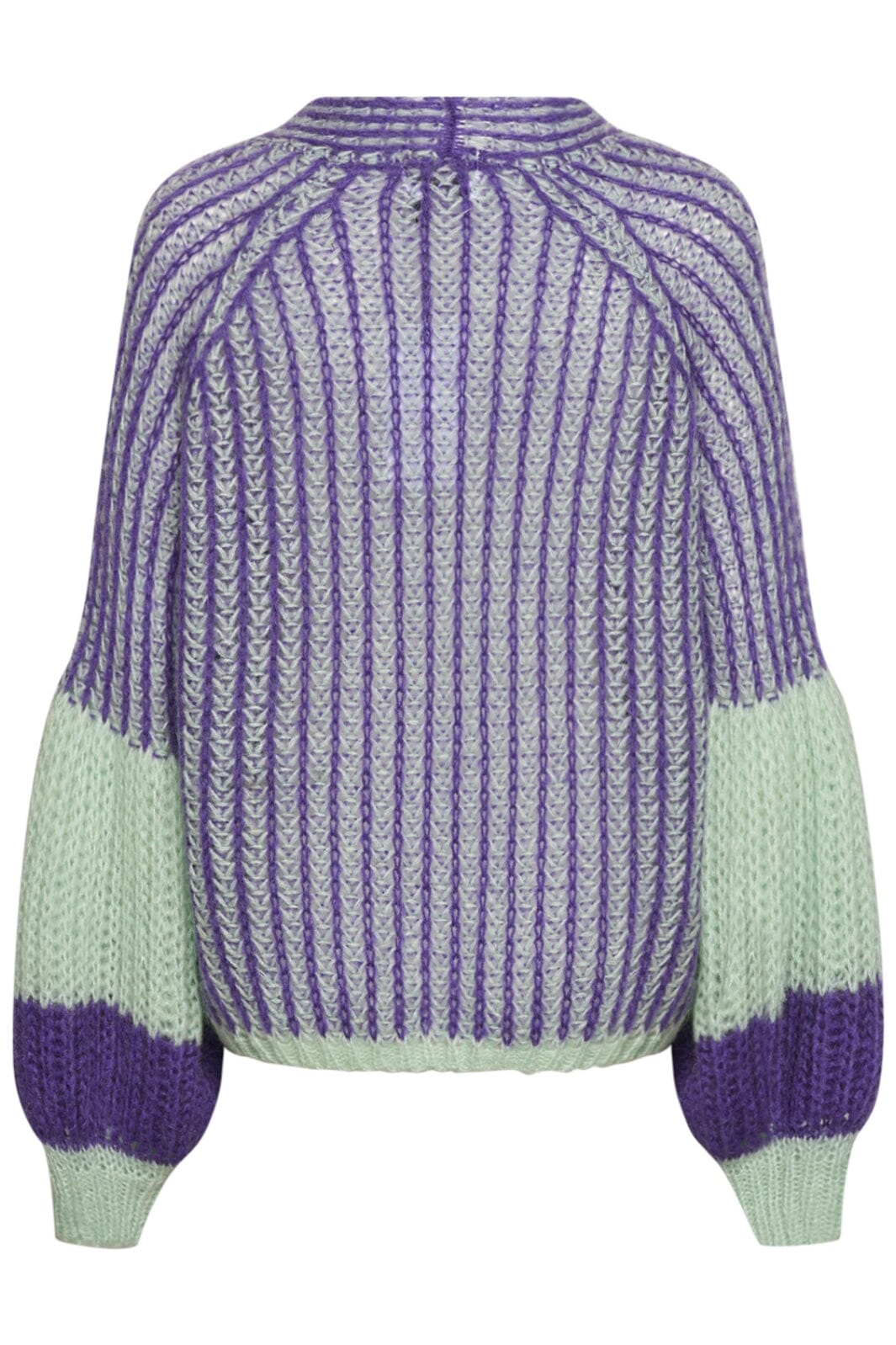 Noella - Liana Knit Cardigan - 933 Lilac/Sage Cardigans