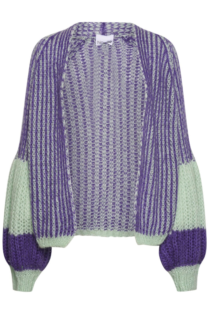 Noella - Liana Knit Cardigan - 933 Lilac/Sage Cardigans