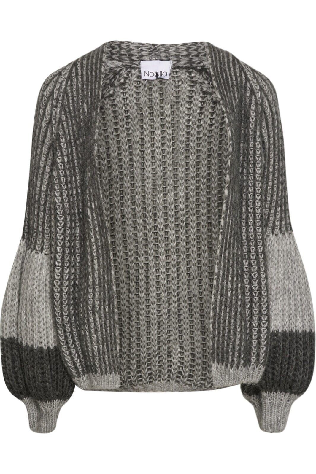 Noella - Liana Knit Cardigan - Grey Melange Mix Cardigans