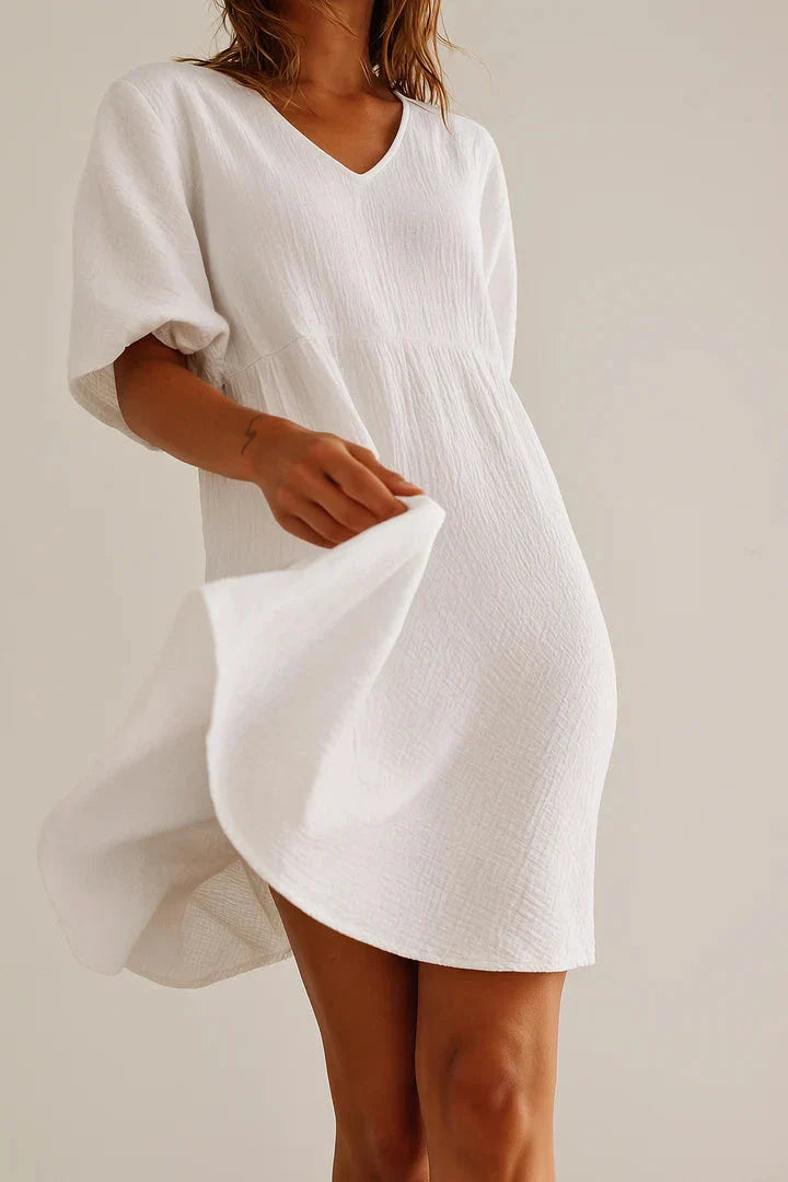 Noella - Love Dress 13490002 - 028 - White Kjoler
