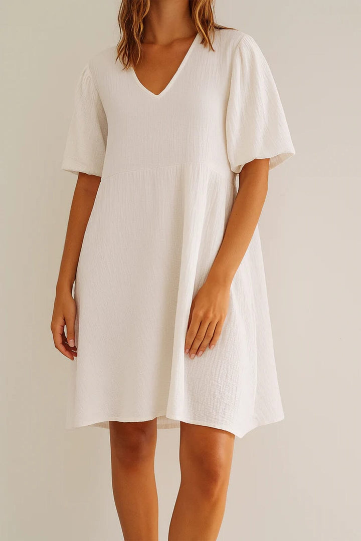 Noella - Love Dress 13490002 - 028 - White Kjoler