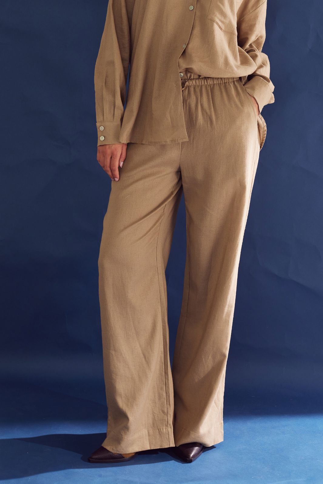 Noella - Samira Pants 13530003 - 1290 - Timber Brown Bukser