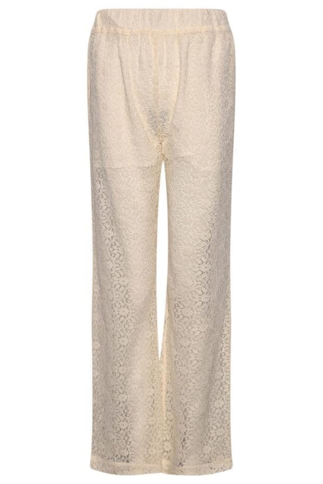 Noella - Shelly Pants - 006 Offwhite Bukser