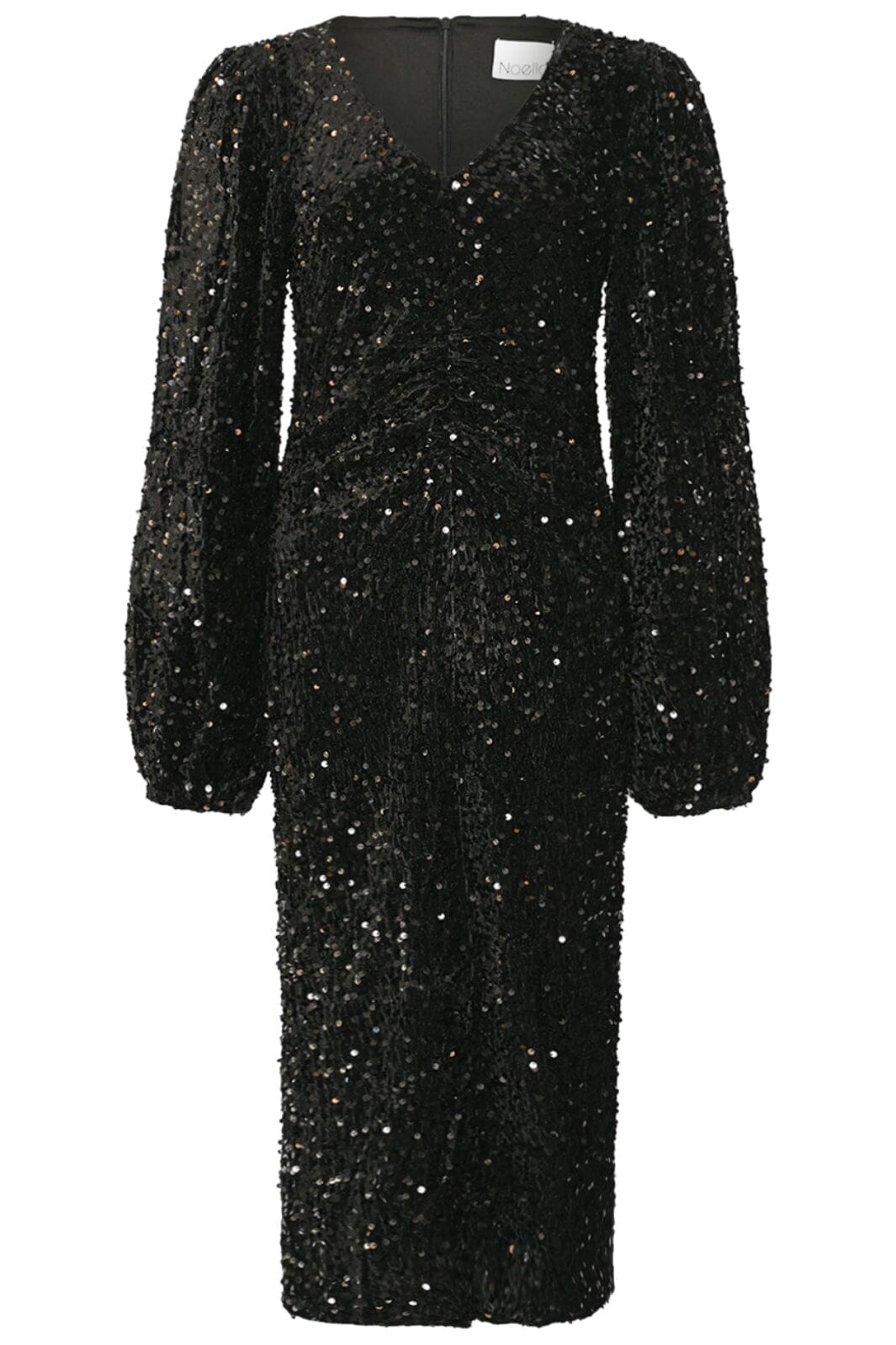 Noella - Teagan Lg Dress 11640044 - 004 Black Kjoler