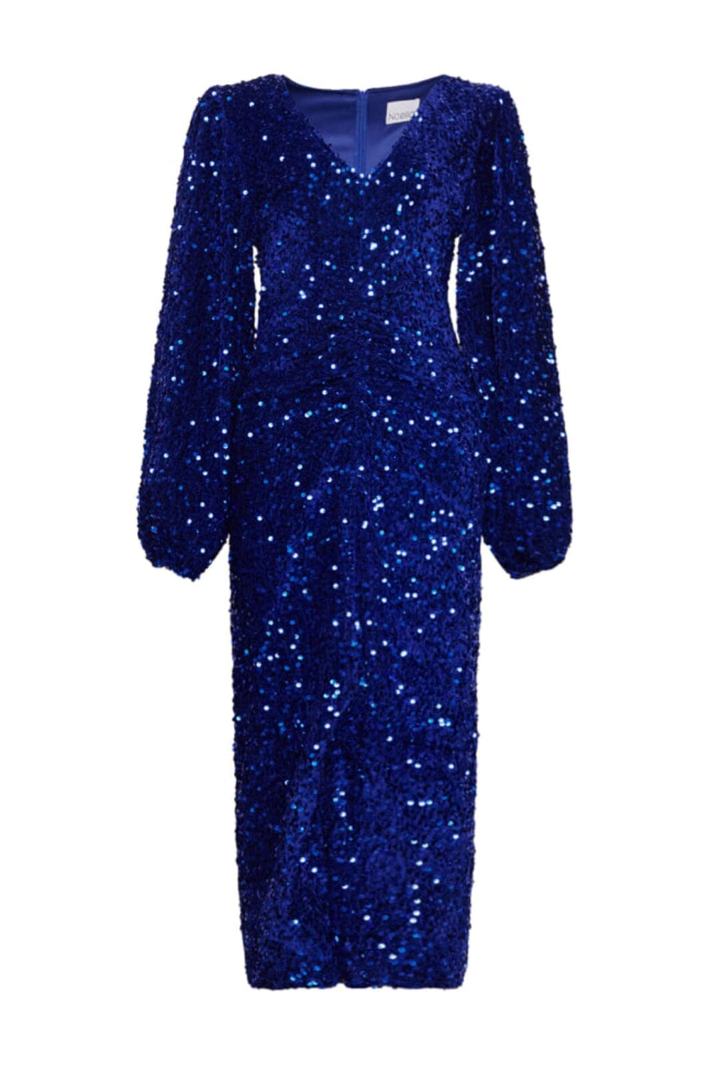 Noella - Teagan Lg. Dress - 535 Royal Blue Kjoler