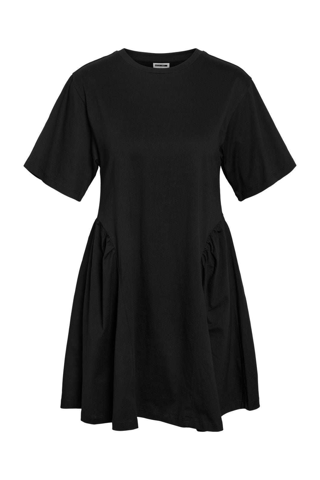 Ennakkotilaus - Noisy May - Nmfilipa S/S Washed Short Dress - 4907645 Black Solid