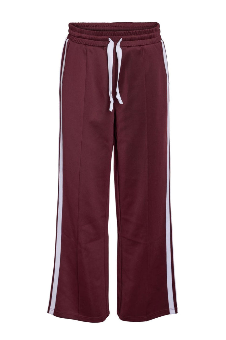 Noisy May - Nmjenna Nw Sporty Jogger - 4837291 Windsor Wine White Stripes