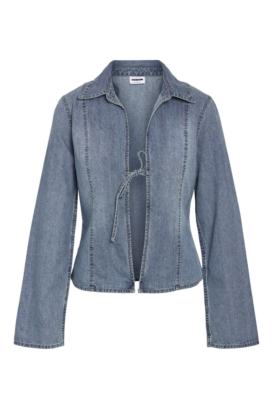 Noisy May Nmmaisy L/S String Denim Shirt Bs031Lb 4801537 Light