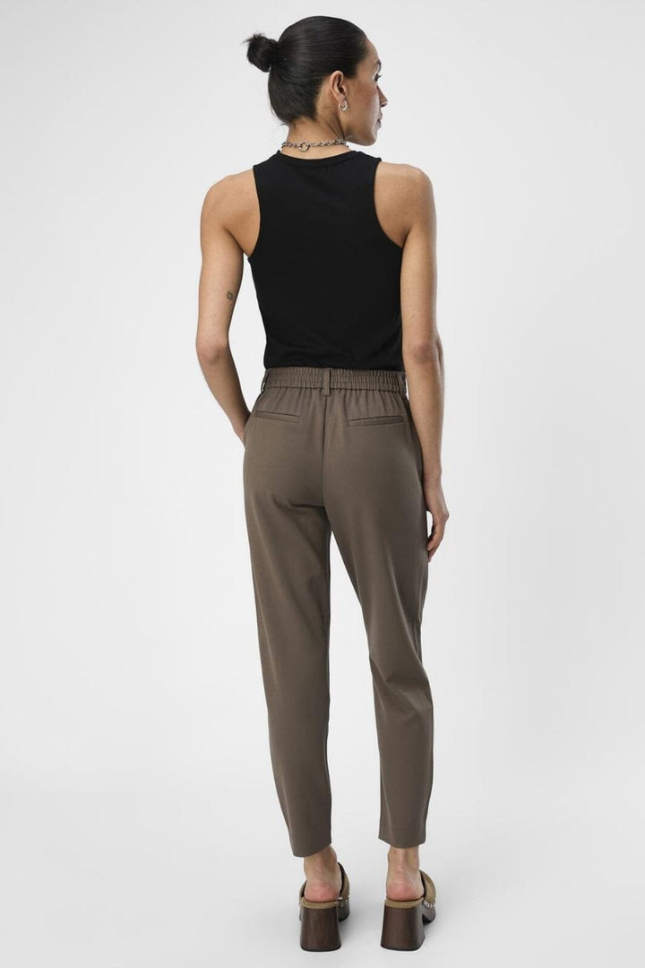 Forudbestilling - Object - Objlisa Slim Pant - 4535483 Morel
