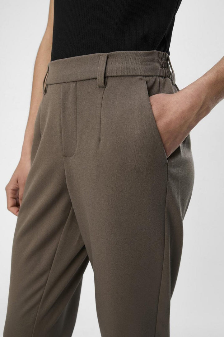 Forudbestilling - Object - Objlisa Slim Pant - 4535483 Morel