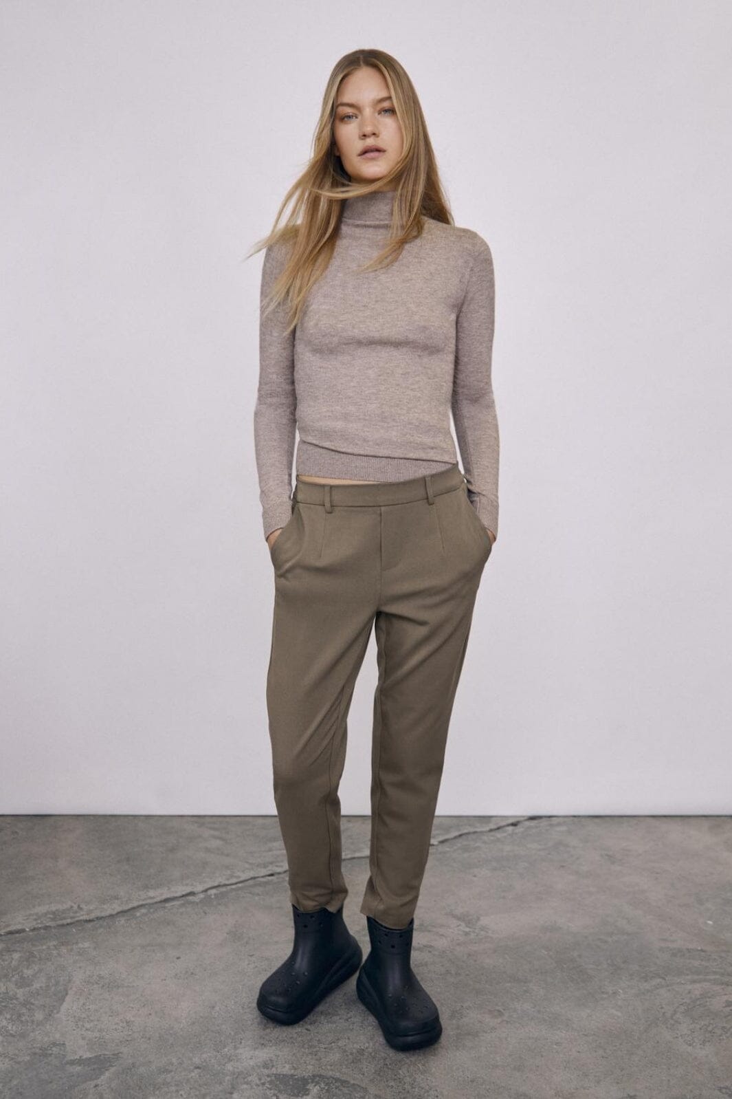 Forudbestilling - Object - Objlisa Slim Pant - 4535483 Morel