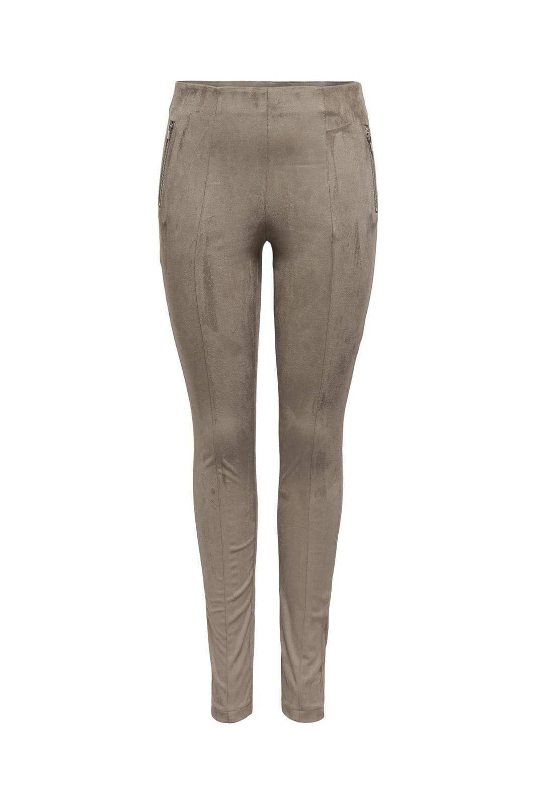 Only - Onlangali Life Zip Faux S Legging Cc - 4786368 Walnut