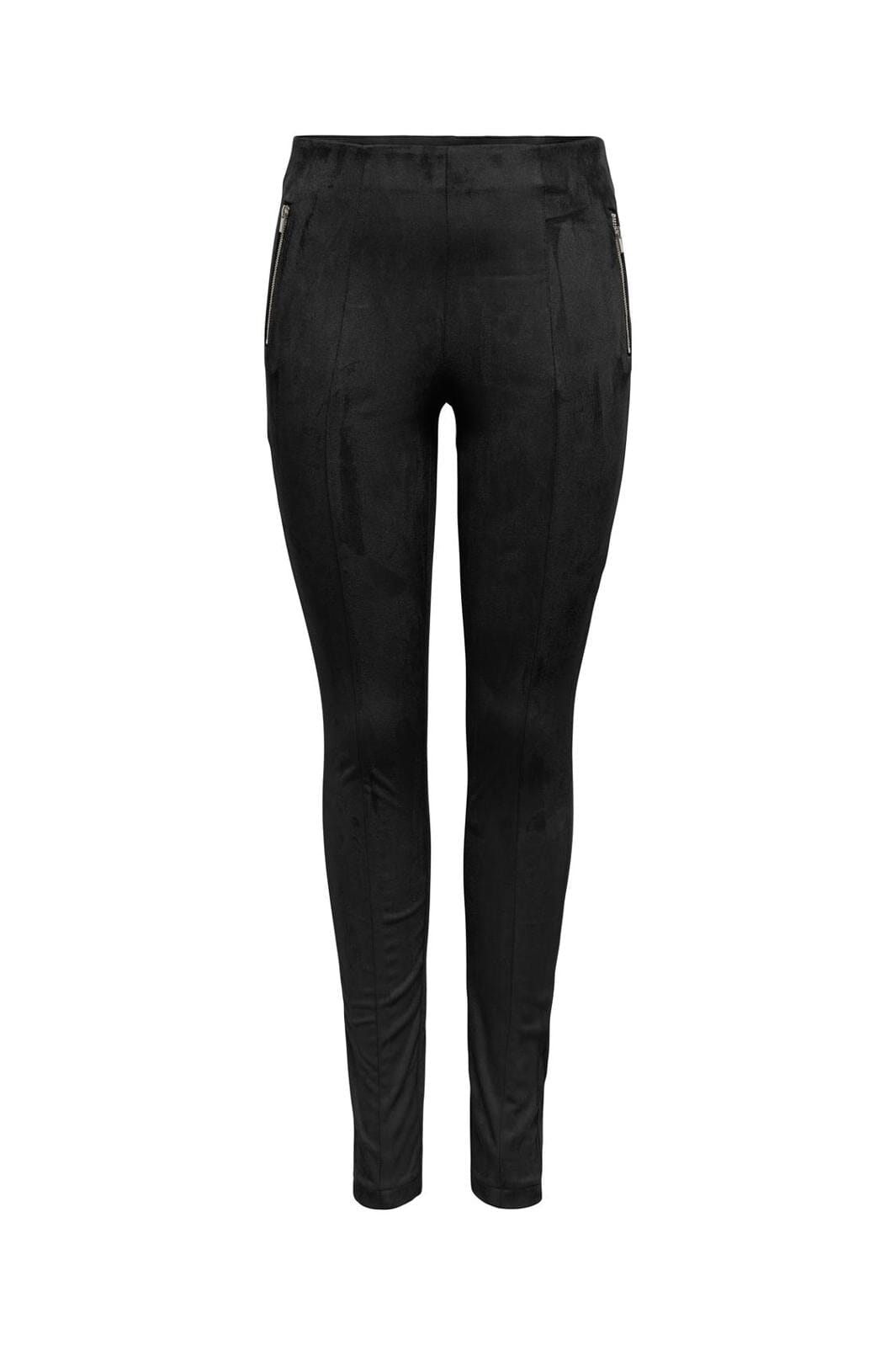 Only - Onlangali Life Zip Faux S Legging Cc - 4854117 Black