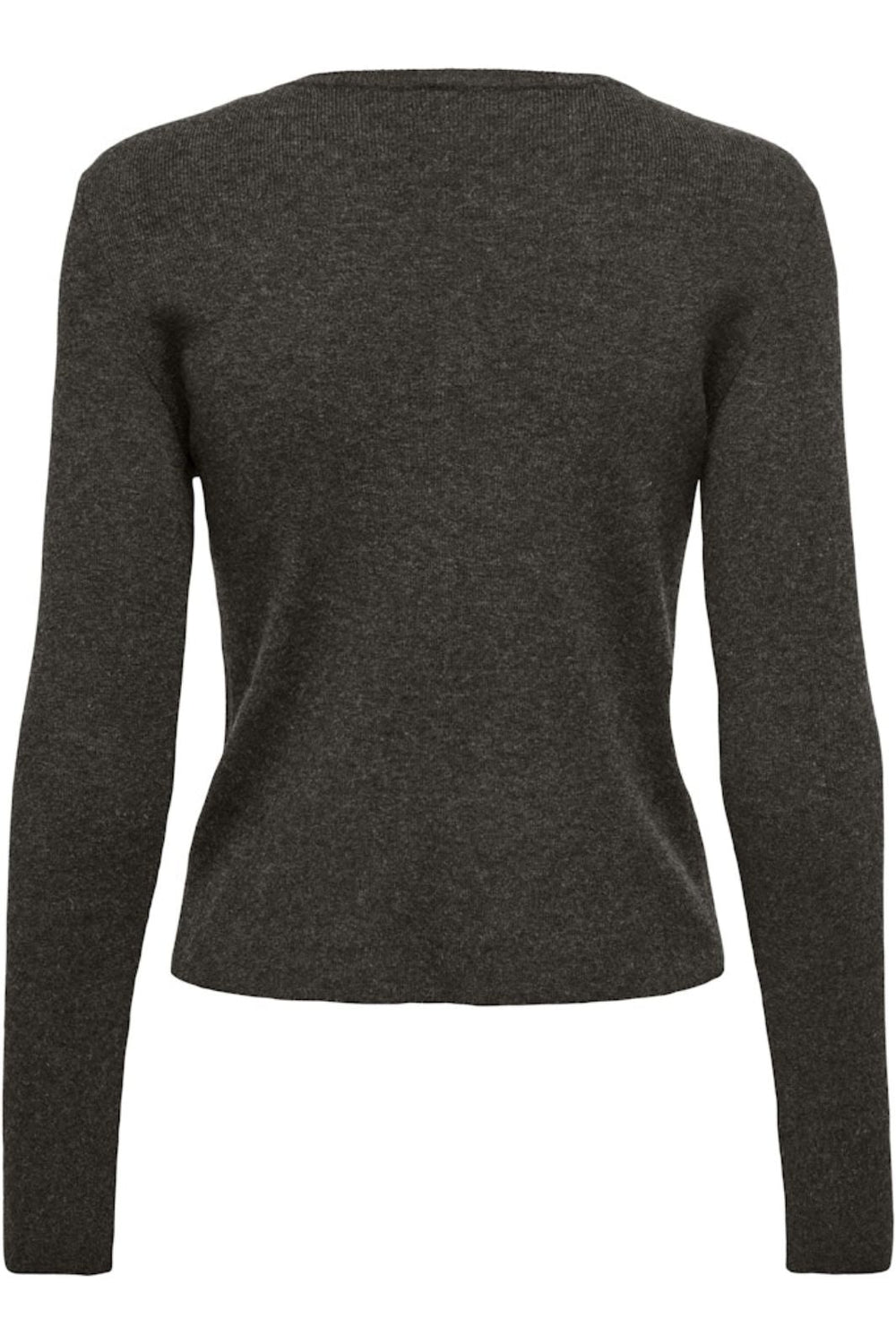Only - Onlbillie Ls Fitted Cardigan Cc Knt - 4852649 Chocolate Torte Melange Cardigans