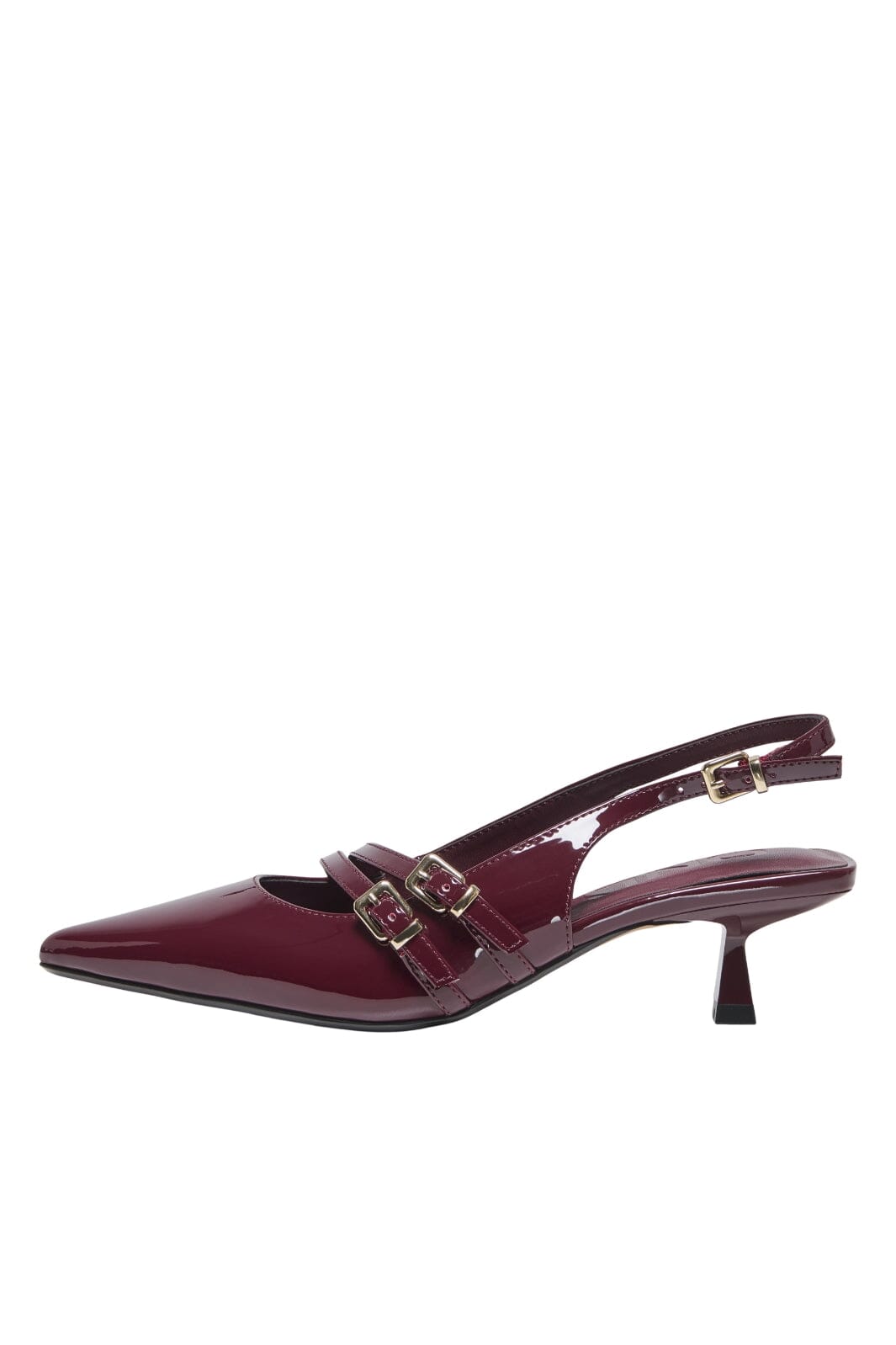 Only - Onlcoco-8 Buckle Slingback Pump - 4842739 Burgundy