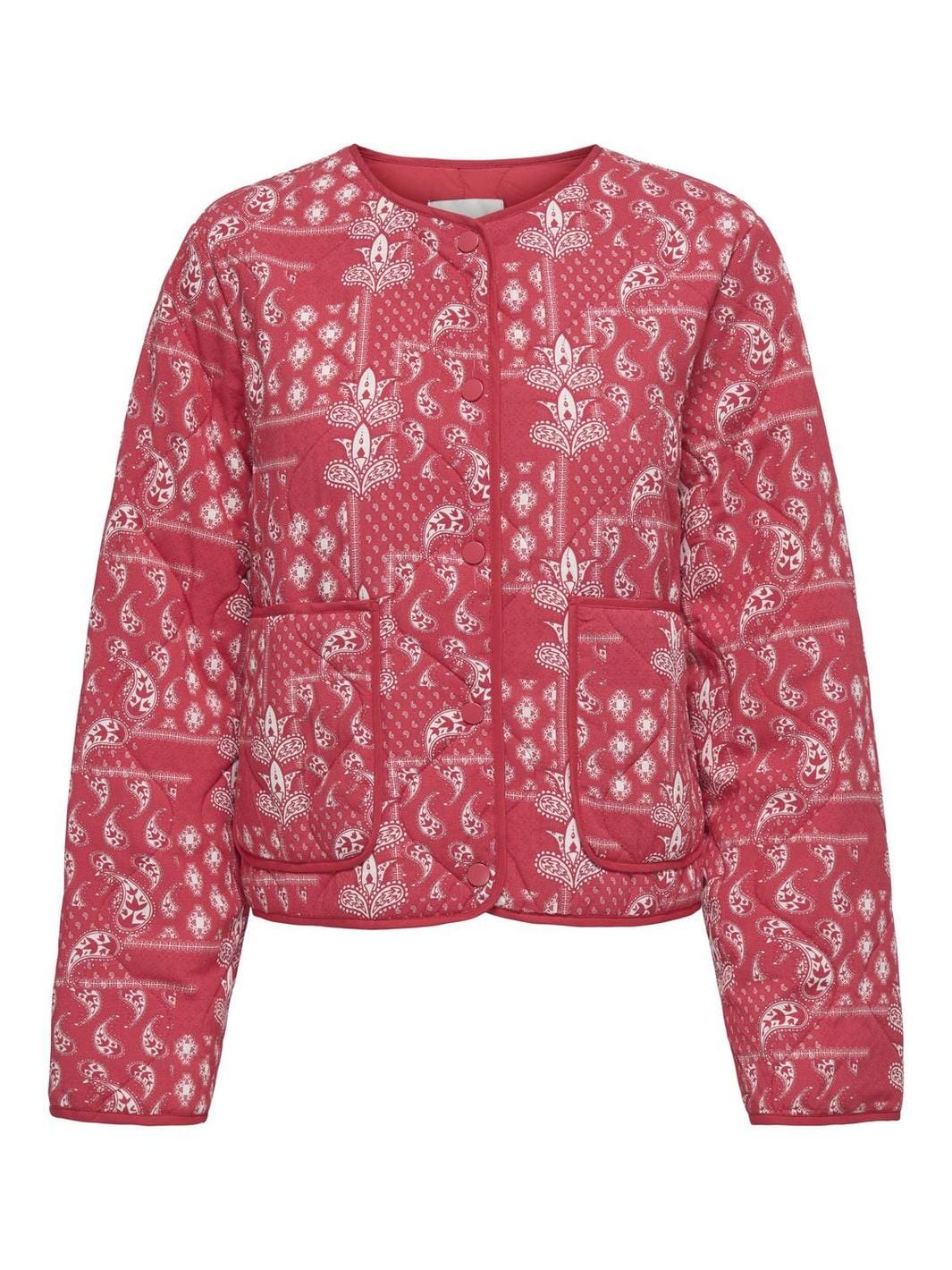 Only - Onlelvira Jacket - 4808494 Mars Red Boho