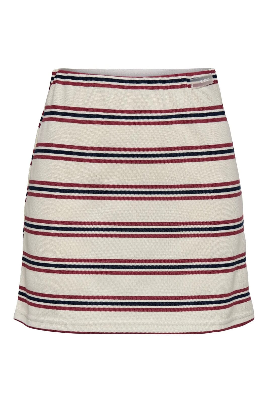Only - Onlevie Mini Skirt - 4793086 Antique White Navy Blazer+Ruby Wine