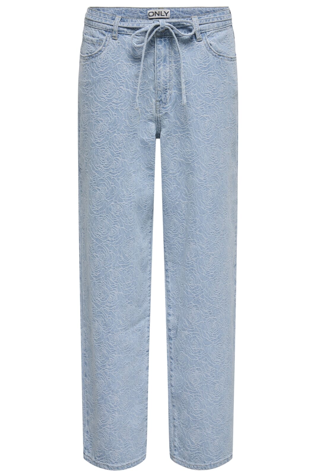 Only - Onlgianna Straight Flower 15352390 - 4802452 - Light Blue Denim