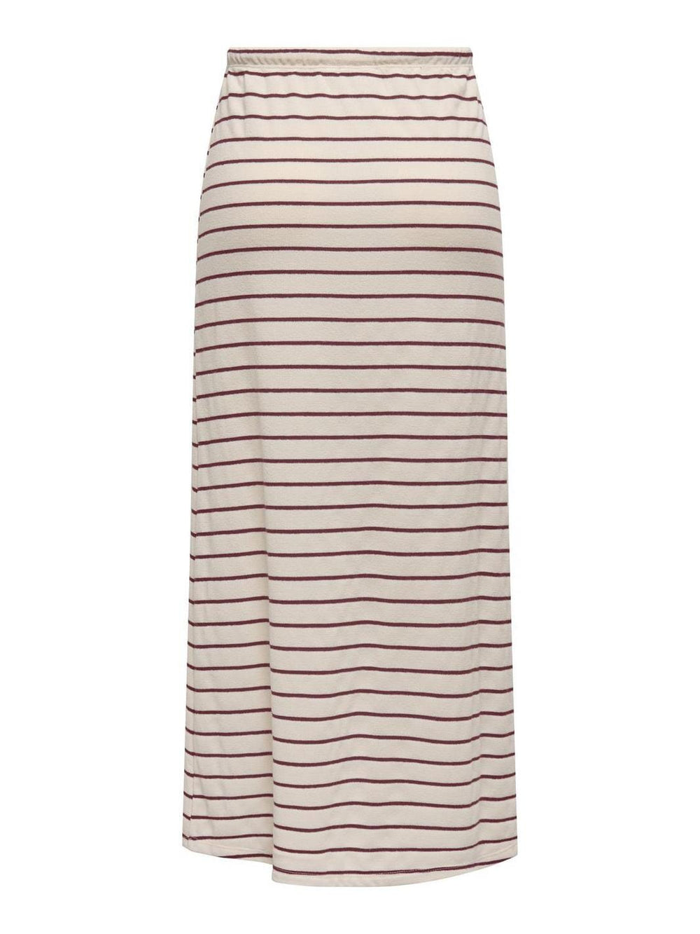 Only - Onljana Loose Skirt Swt - 4832802 Cloud Dancer Ruby Wine